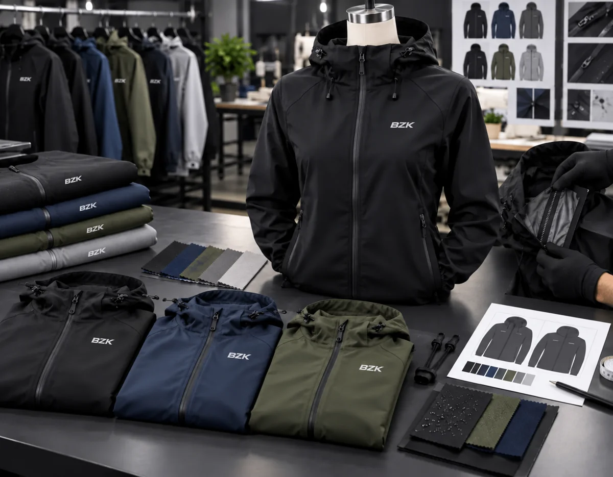 Workout jackets manufacturing